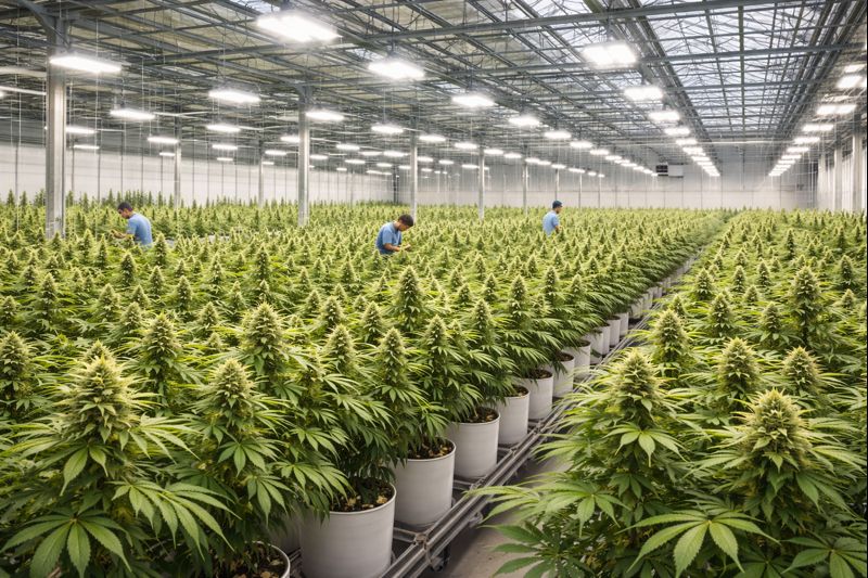Cannabis cultivation facility