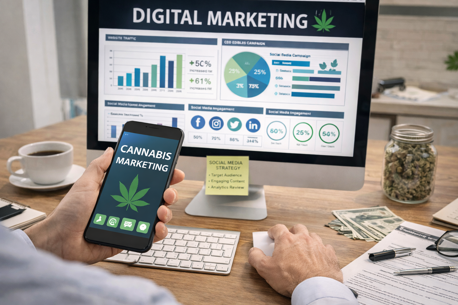 Digital marketing analytics and SEO strategy